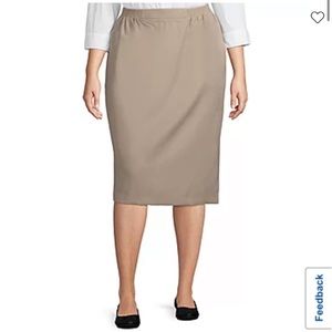 Ladies Alfred Dunner Suiting Skirt